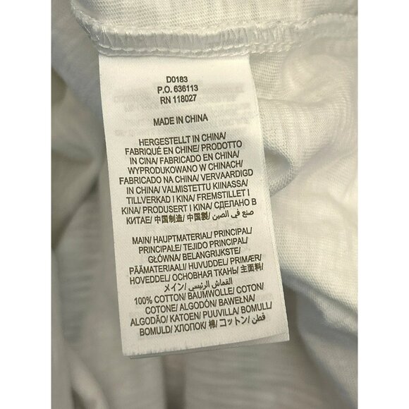 Boden Women's White Embroidered Trim Summer Dress Cover Up Size 14L Square Neck - Picture 6 of 7